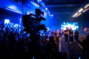 Fashion,Show,Broadcast,,Fashion,Week,Production.