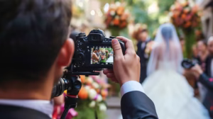 man-is-taking-photo-bride-groom