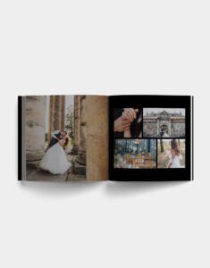 wedding album design custom print services