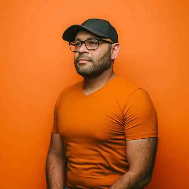 pakistani customer revviews profile pic orange backgound